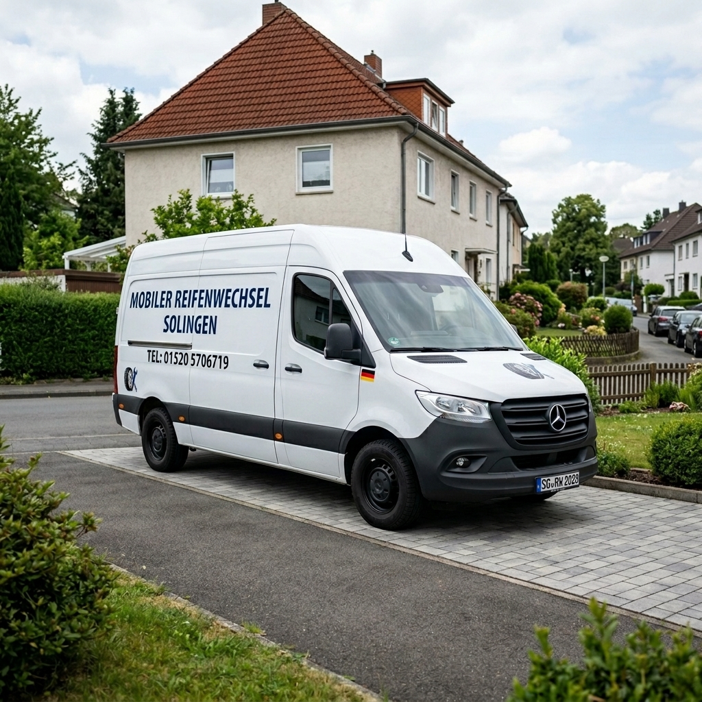 Mobiler Reifenwechsel Servicefahrzeug